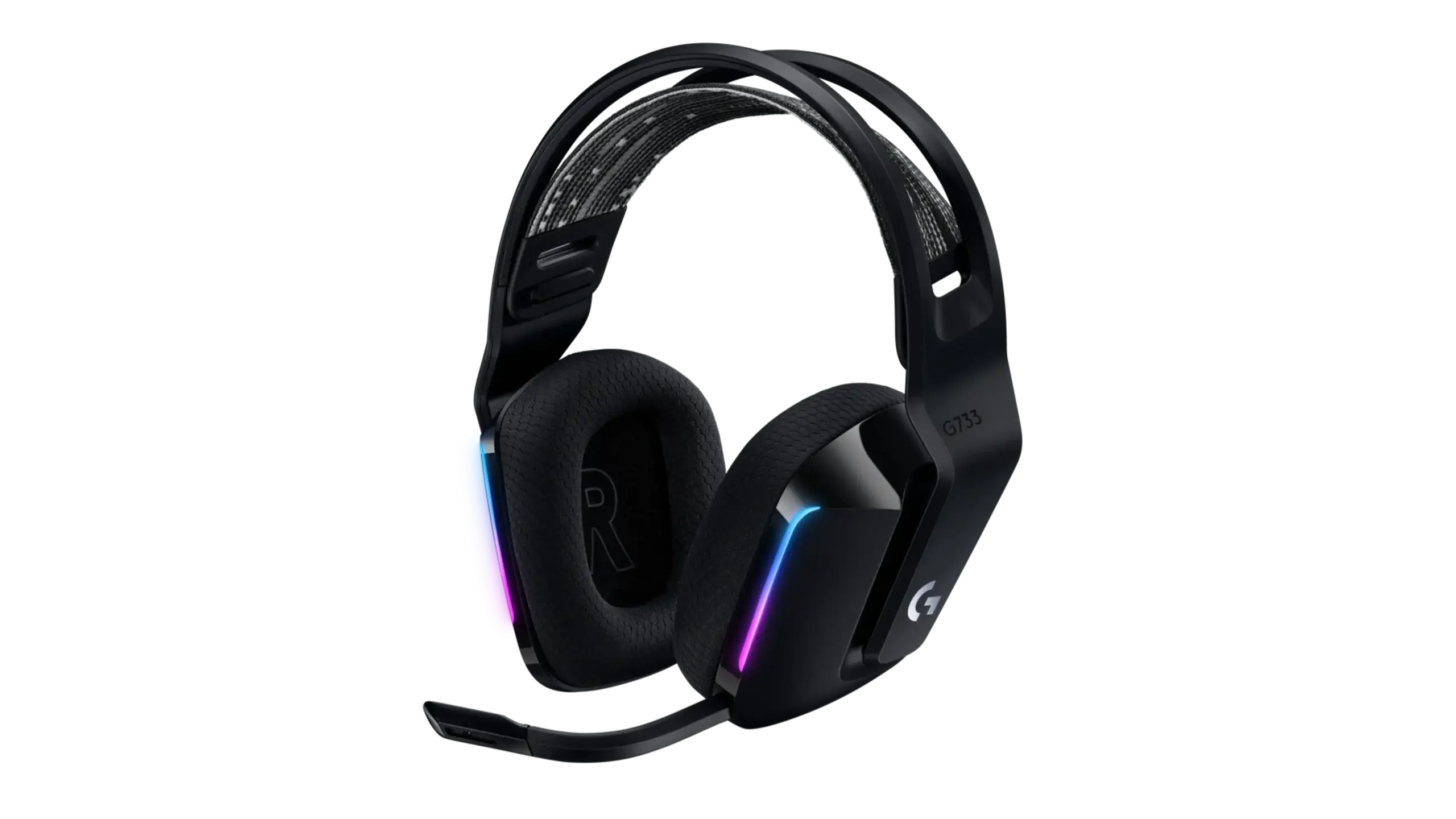 Logitech G733 Lightspeed NOIR – Casque Gaming Sans Fil RGB | Connecto.ma
